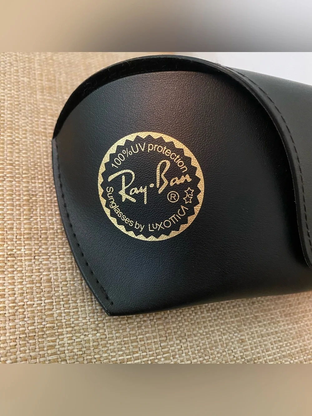 Sporty Sleek Ray-Ban RB4114 Predator Black Wrap Sunglasses Case And Cloth